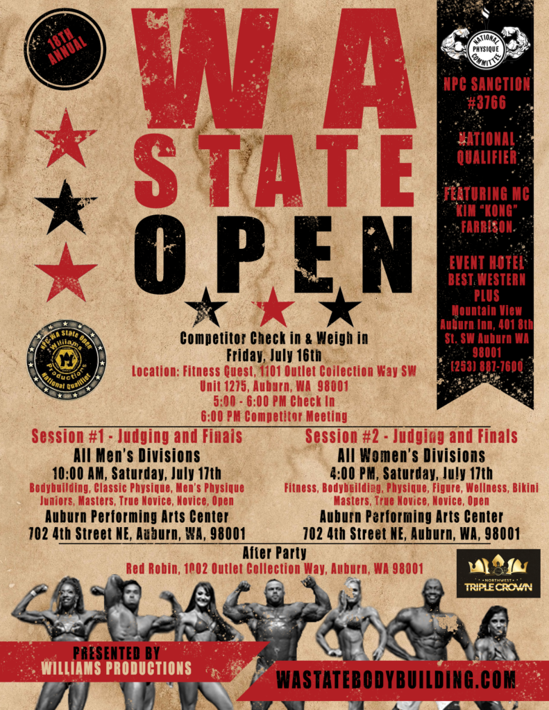 NPC WA State Open