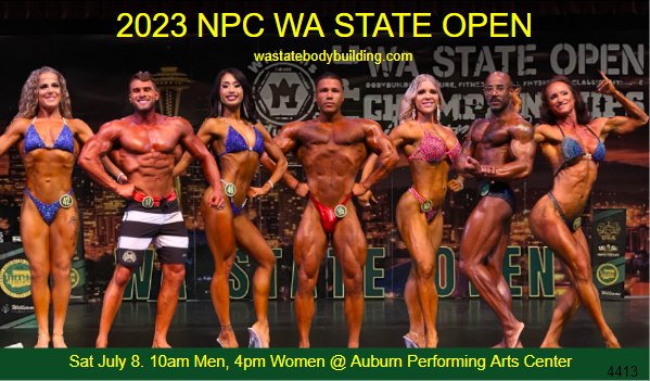 2023 NPC WA State Open Competitor Roster