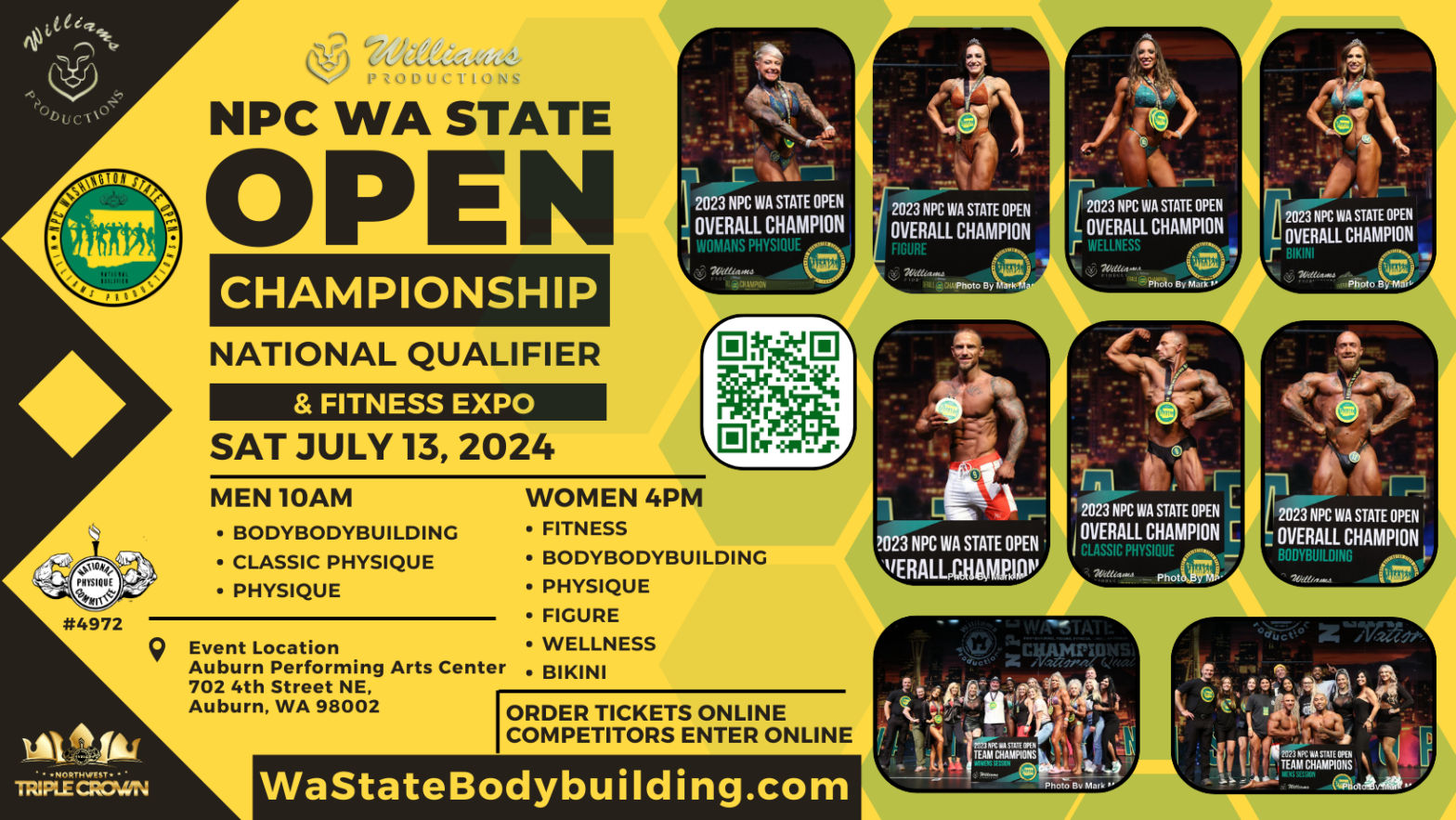 Vibrant image showcasing the excitement and energy of the NPC WA State Open Championships