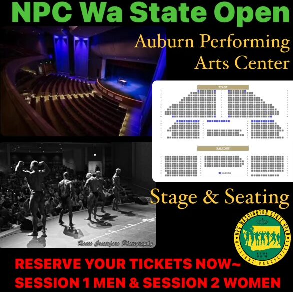 Purchase Tickets for the NPC WA State Open - Secure Your Spot Today!