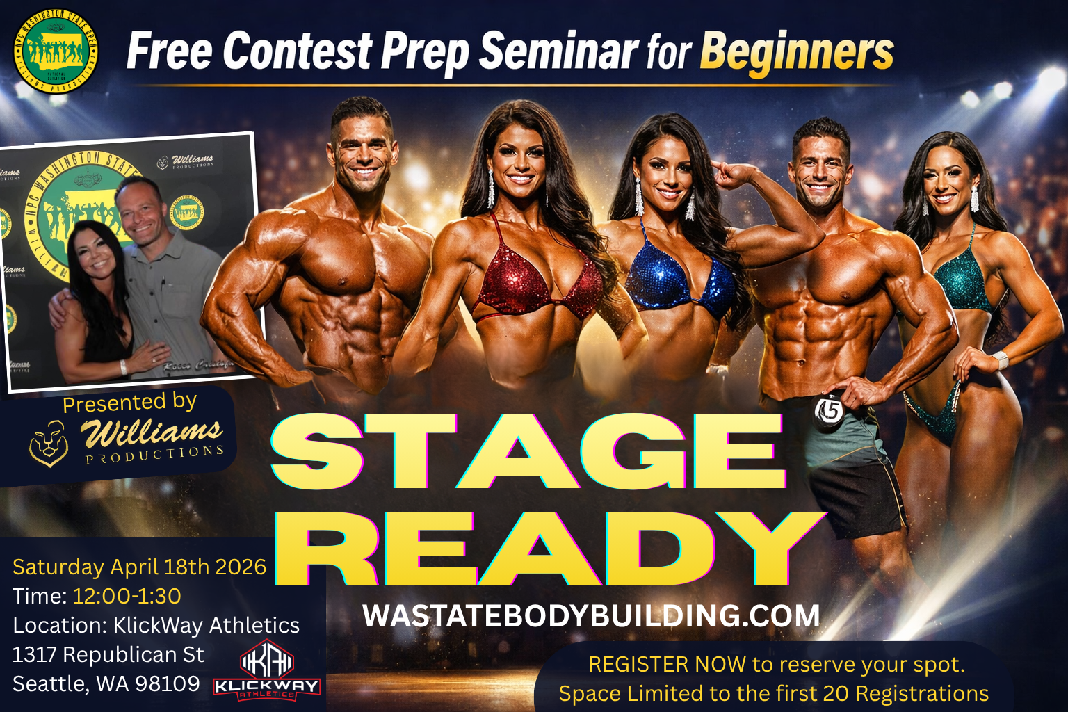 Stage Ready, Contest Prep Seminar for Beginners