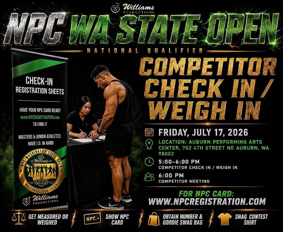 Competitor Check In / Weigh In